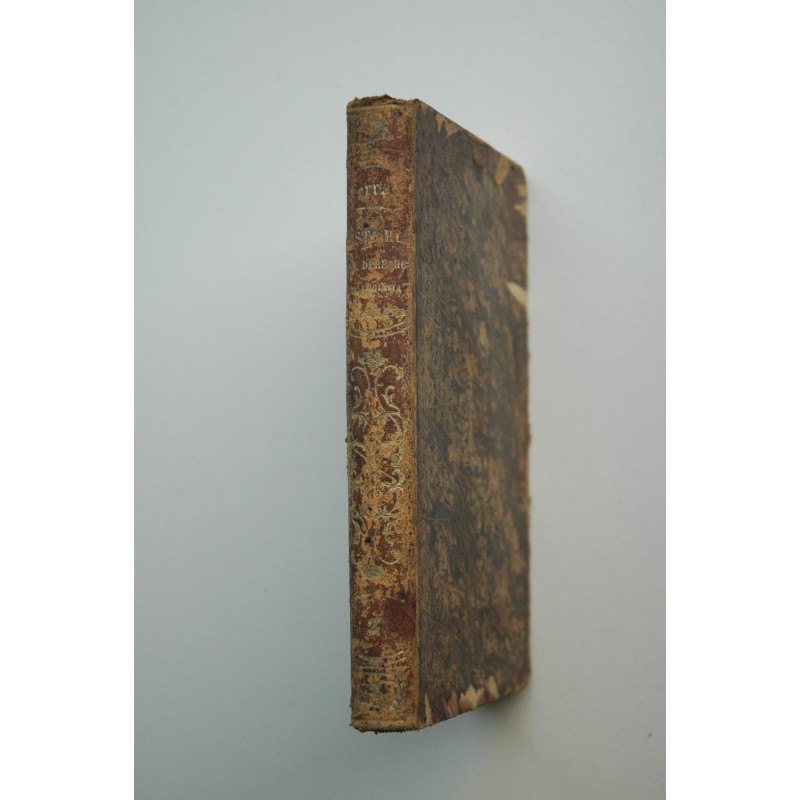 Historia del derecho de la iglesia en España....