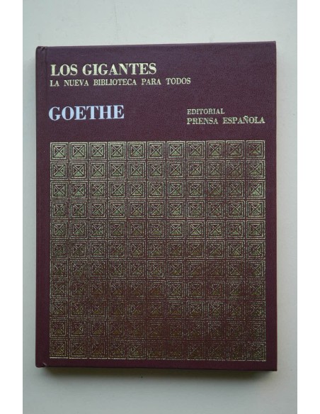 J. Wolfgang von Goethe