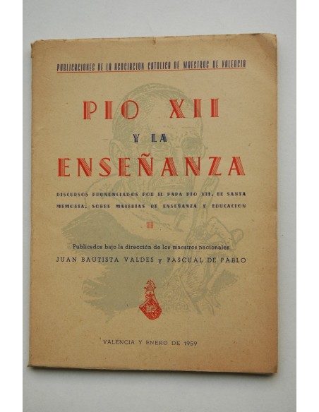 Pío XII y la enseñanza