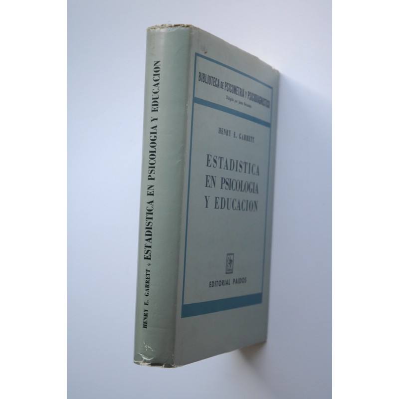 Estadistica en psicología y educación