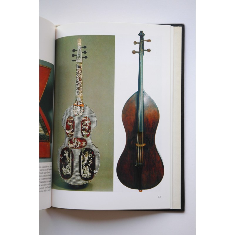 Objetos de arte : armas, instrumentos musicales