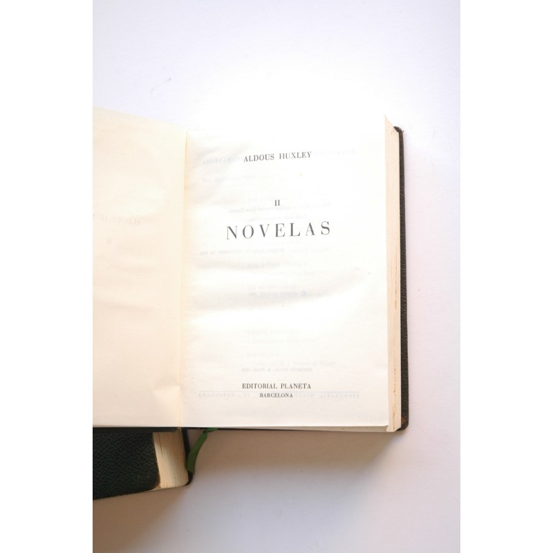 Novelas de Aldous Huxley