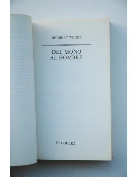 Del mono al hombre 