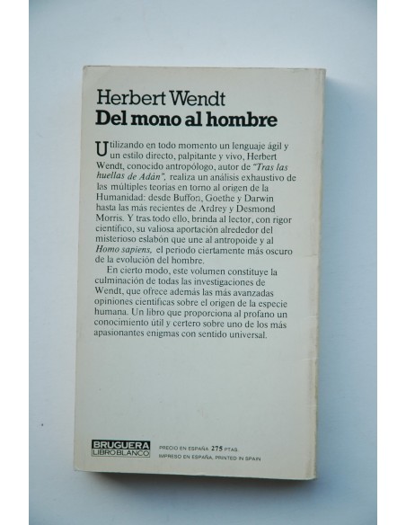 Del mono al hombre 