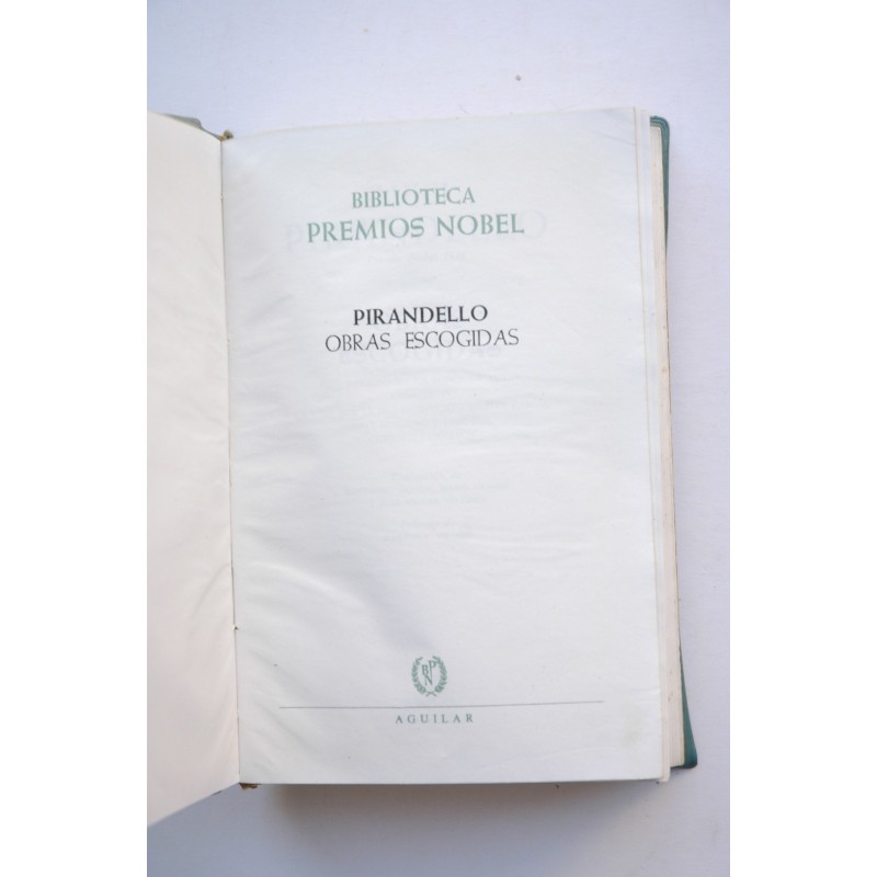 Pirandello. Obras escogidas