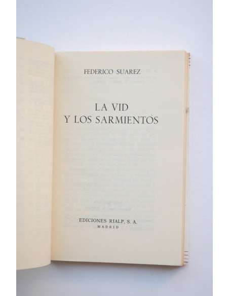 La vid y los sacramentos