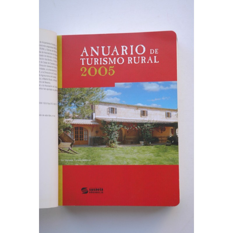 Anuario de turismo rural 2005