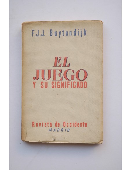 El juego y su significado