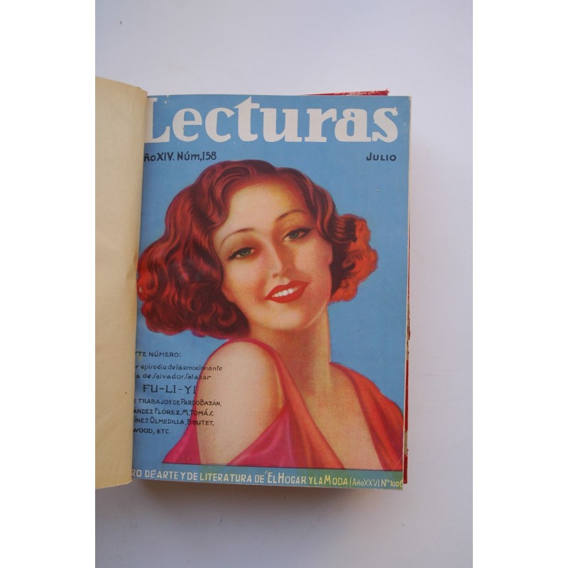 LECTURAS : número de arte y literatura de El Hogar y La Moda. Año 1934