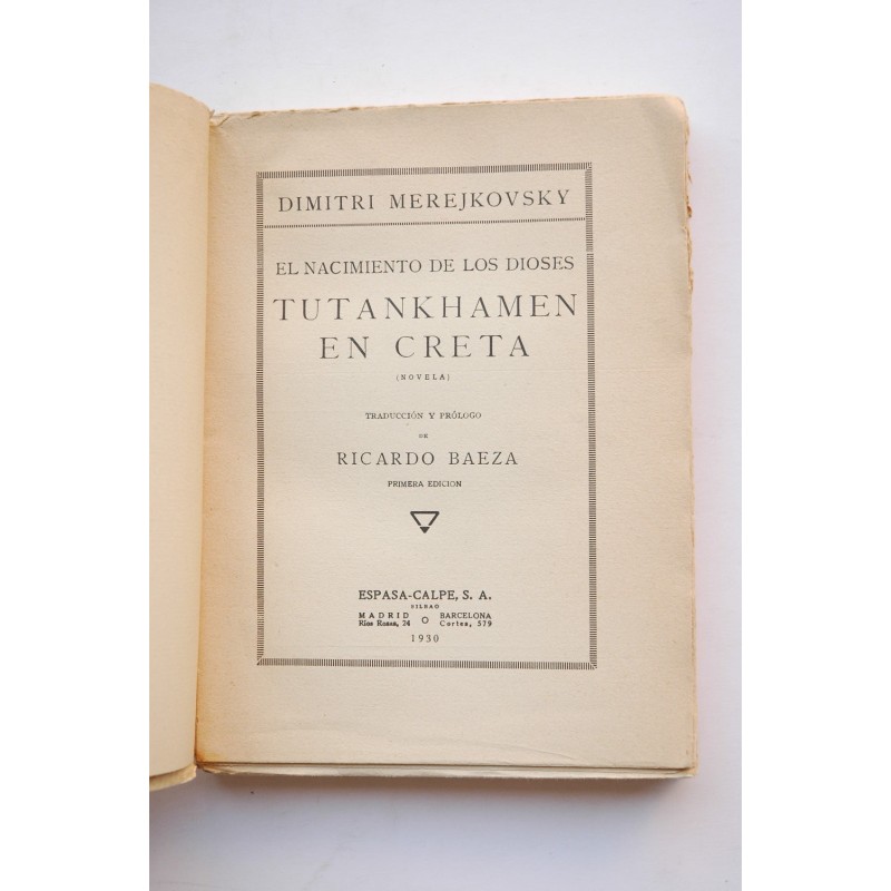 Tutankhamen en Creta
