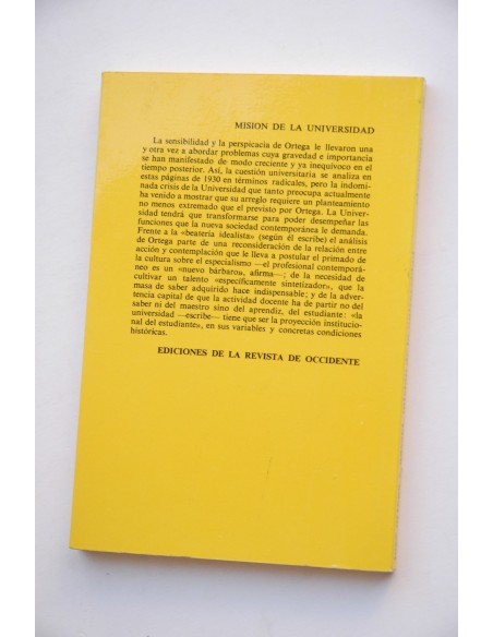 Misión de la universidad