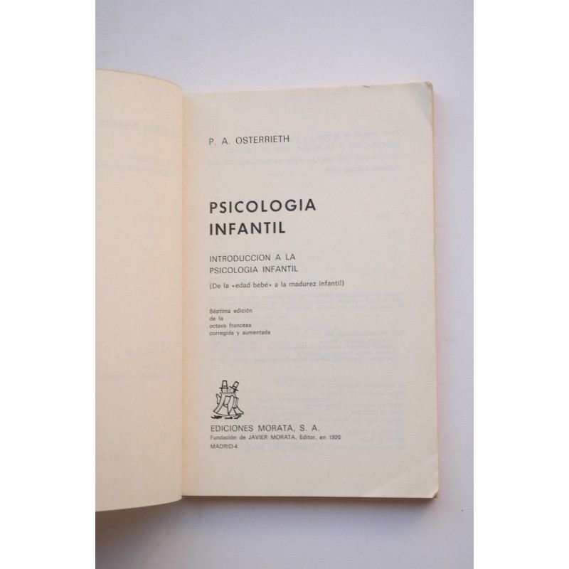 Psicología infantil