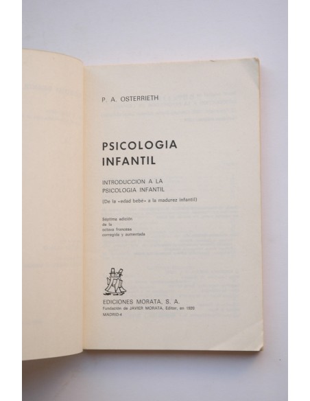 Psicología infantil