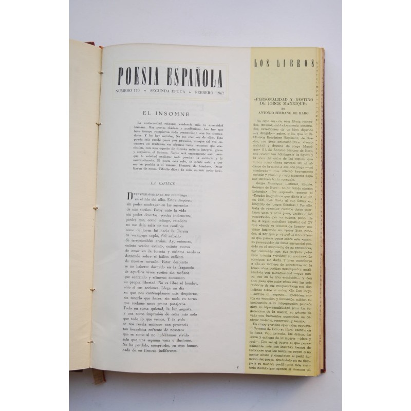 Poesía española. Segunda época