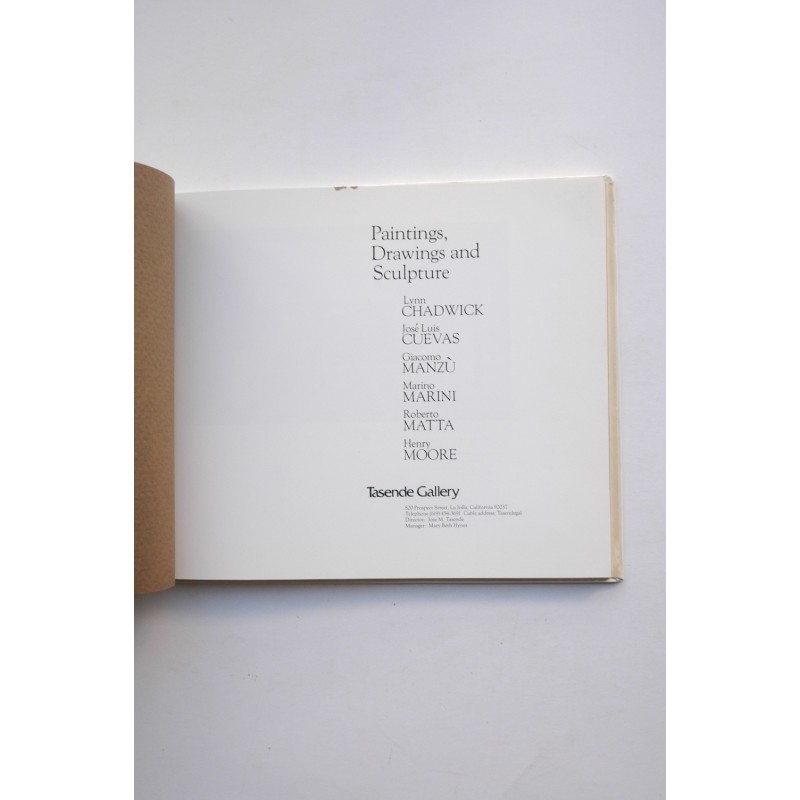 Paintings, drawings and sculpture : Lynn...