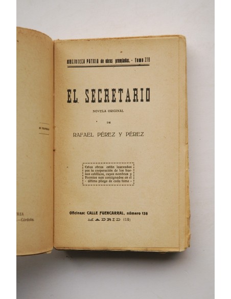 El secretario