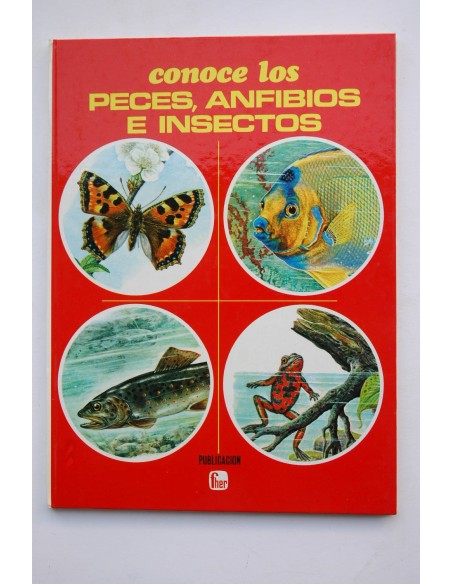Conoce los peces, anfibios e insectos