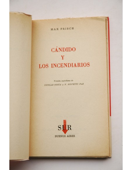 Cándido y los incendiarios