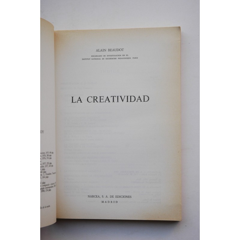 La creatividad