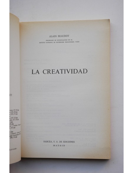 La creatividad