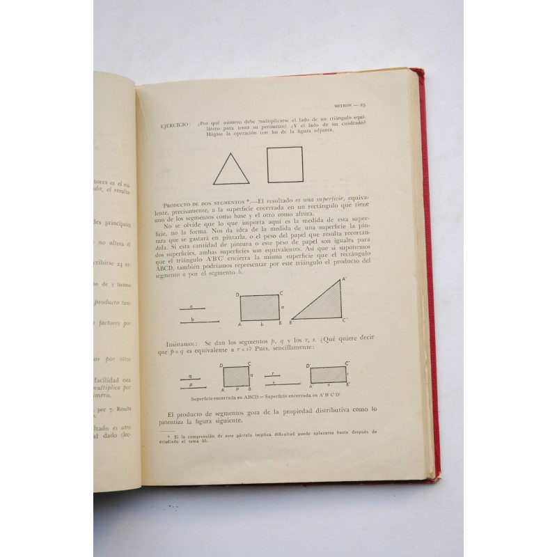 Metrón. Curso de matemáticas elementales. Curso...