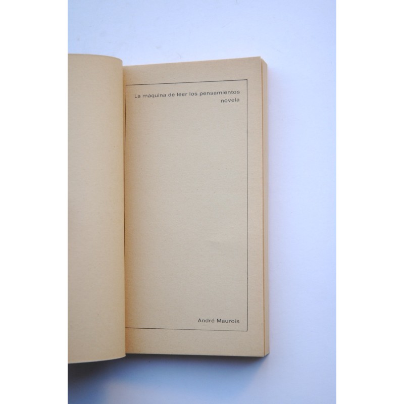 La máquina de leer los pensamientos