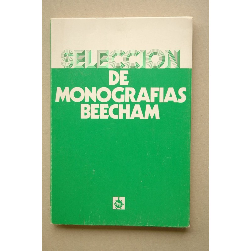 SELECCIÓN de monografías Beecham