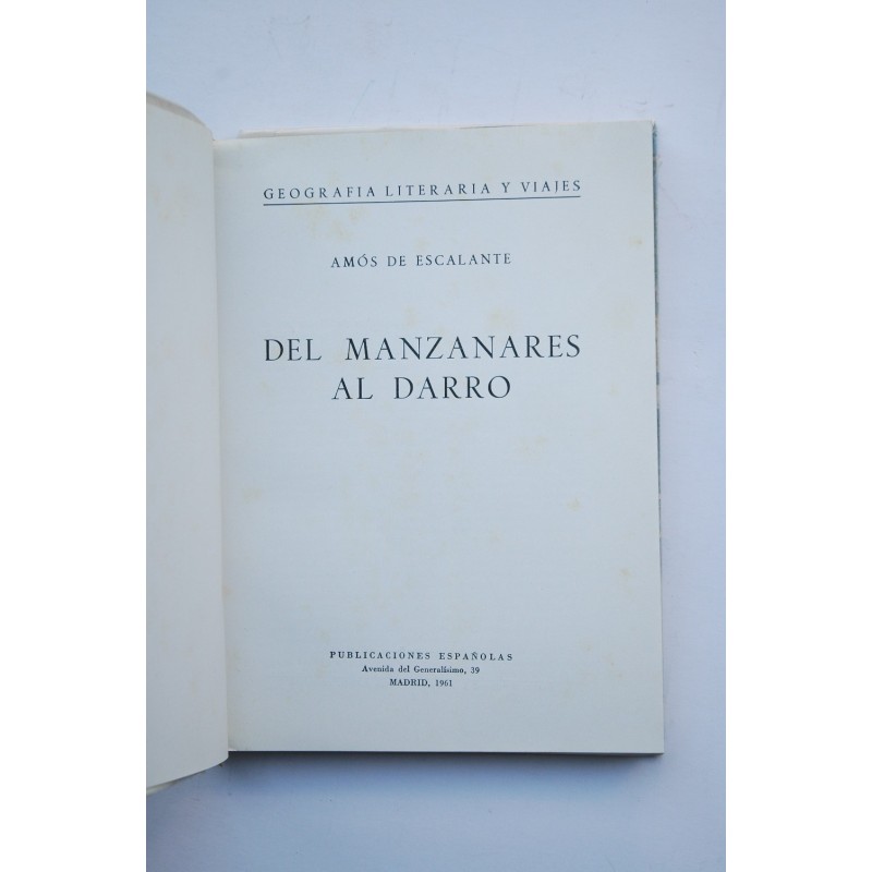 Del Manzanares al Darro