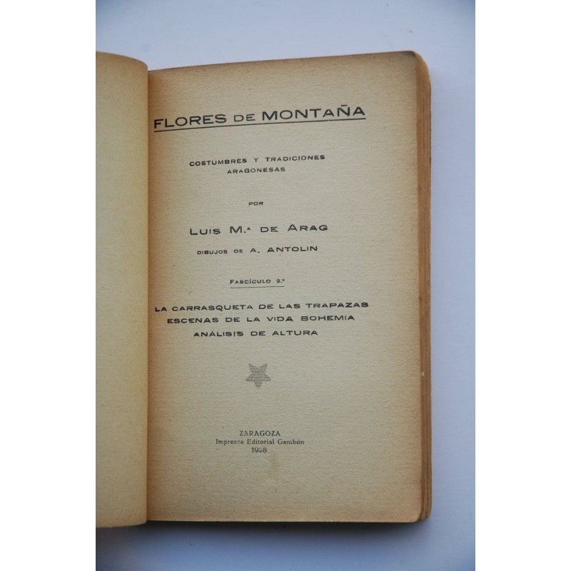 Flores de Montaña : costumbres y tradiciones...