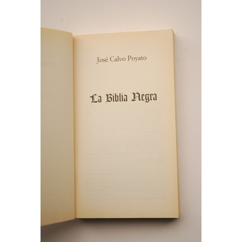 La biblia negra