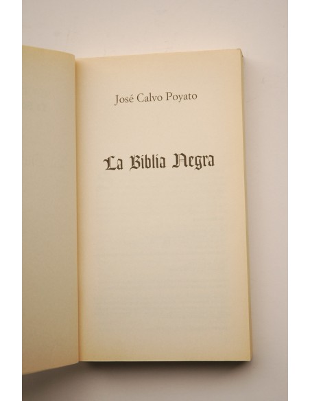 La biblia negra