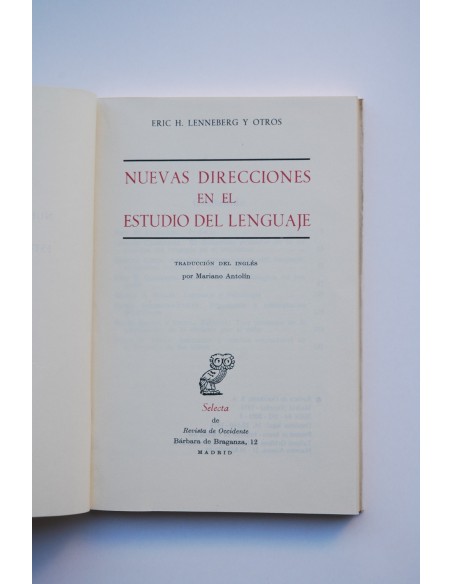 Nuevas direcciones en el estudio del lenguaje﻿