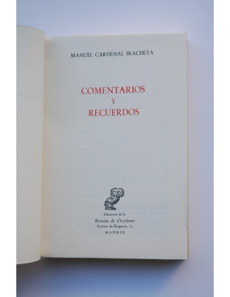 Comentarios y recuerdos