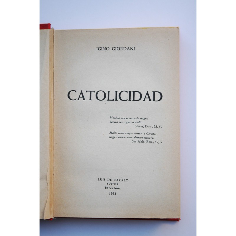 Catolicidad