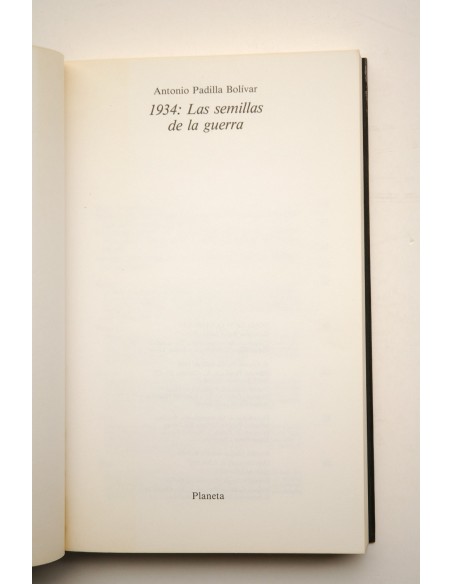 1934, las semillas de la guerra