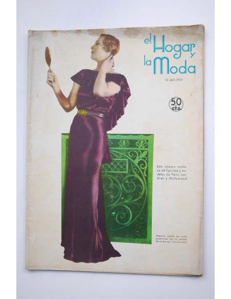 El hogar y la moda -  Nº 1044 (15 de abril, 1935)