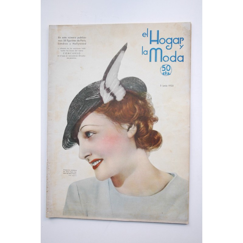 El Hogar y la moda -  Nº 1051 (5 de junio,1935)