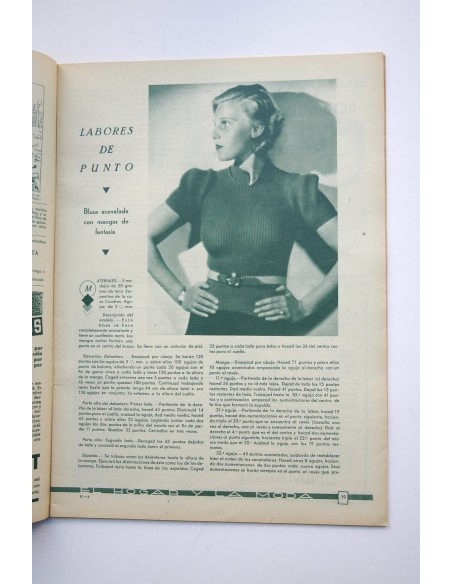 El Hogar y la moda -  Nº 1051 (5 de junio,1935)