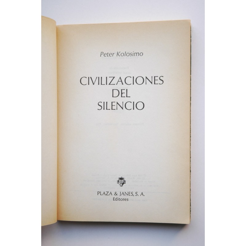 Civilizaciones del silencio