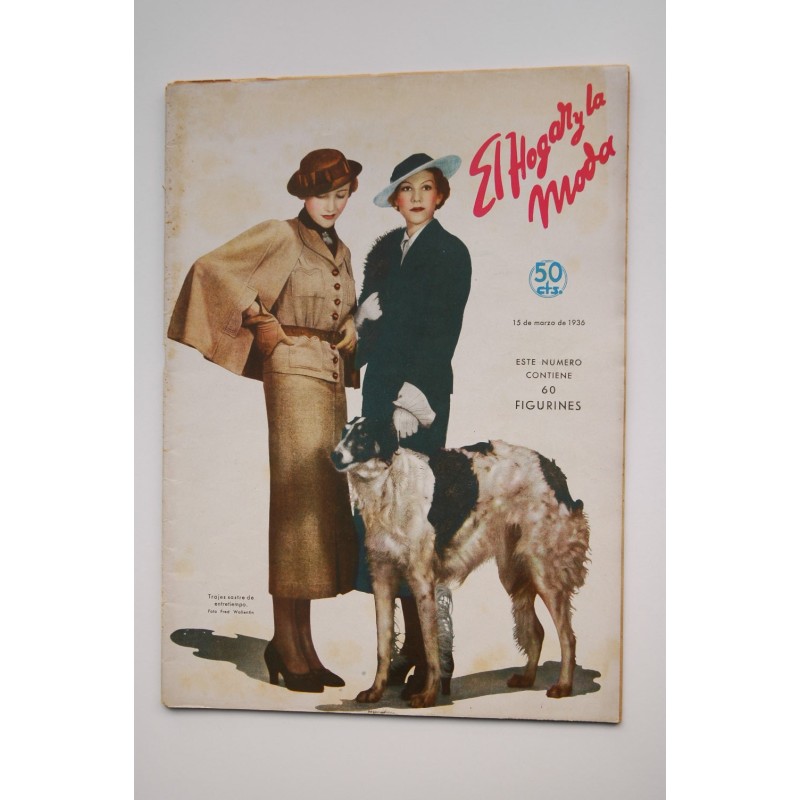 El hogary la moda - Nº 1088 (15 de marzo, 1936)