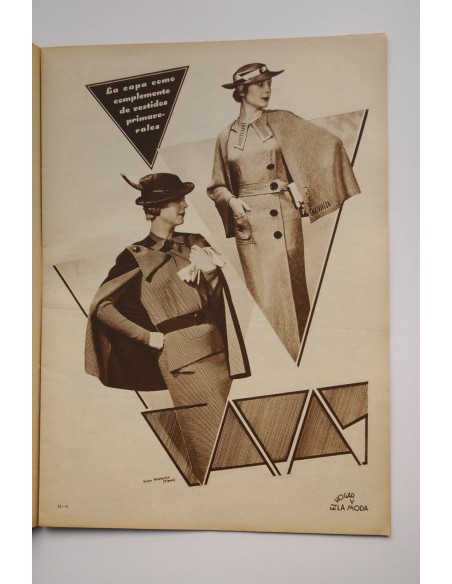 El hogar y la moda -  Nº 1089 (25 de marzo, 1936)