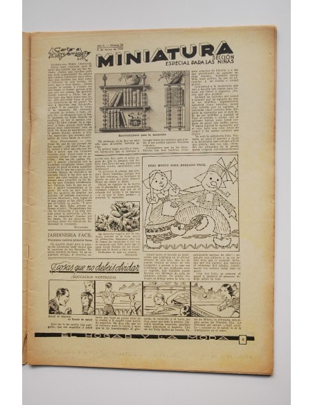 El hogar y la moda -  Nº 1036 (5 marzo, 1935)