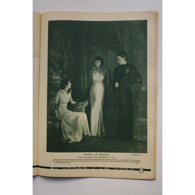 El hogar y la moda -  Nº 1036 (5 marzo, 1935)