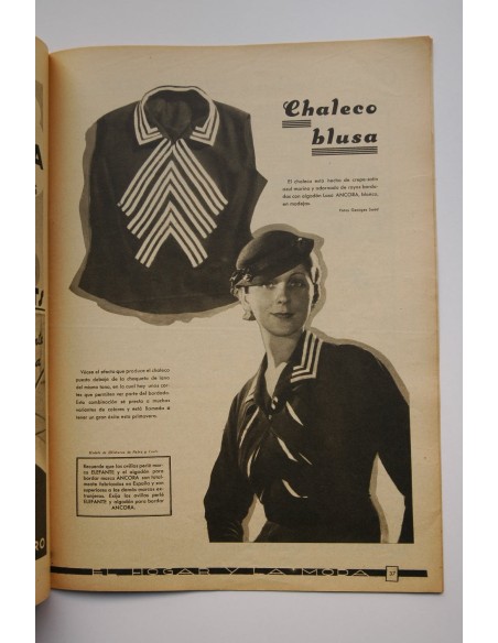 El hogar y la moda - Nº 1041 (25 marzo, 1935)