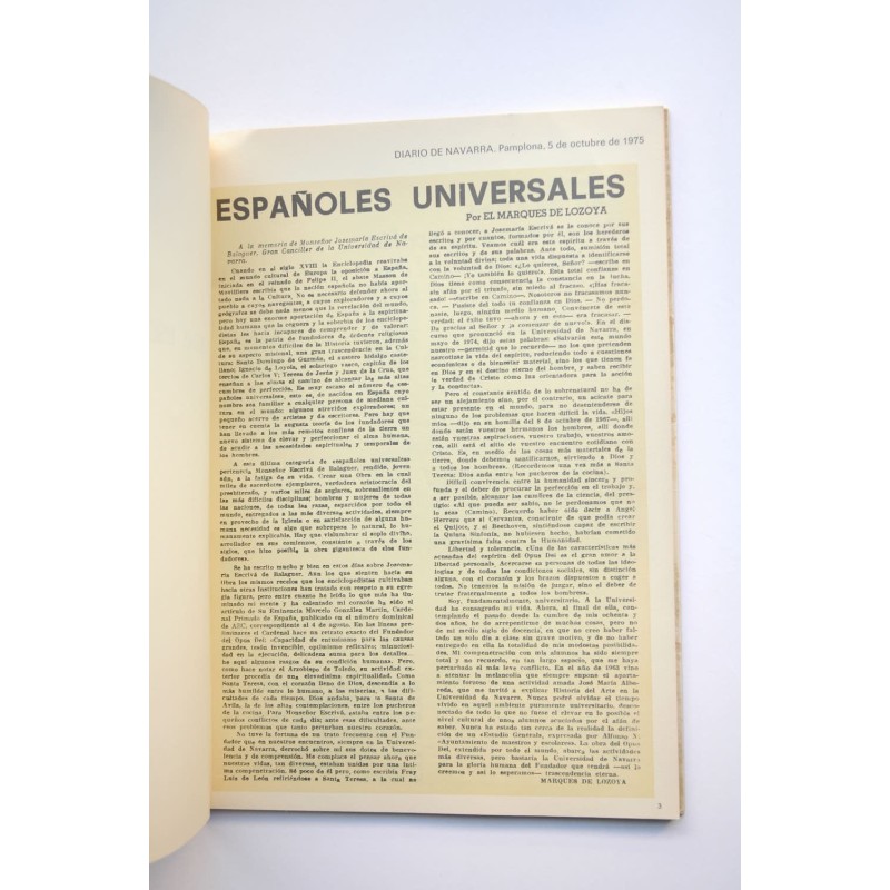 MONS. Escrivá de Balaguer
