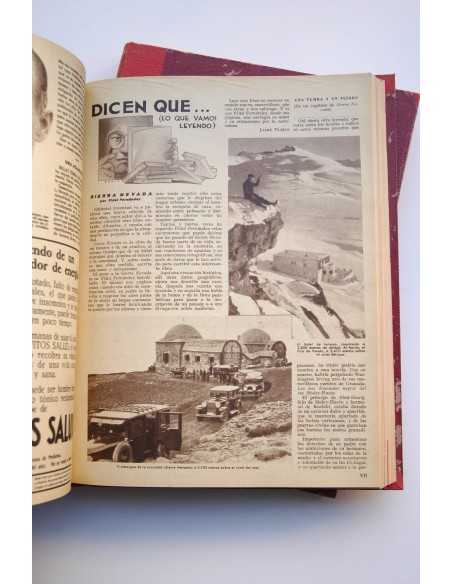 LECTURAS : revista de arte y literatura de El Hogar y La Moda  Nº 176- Nº 187, enero-diciembre 1936