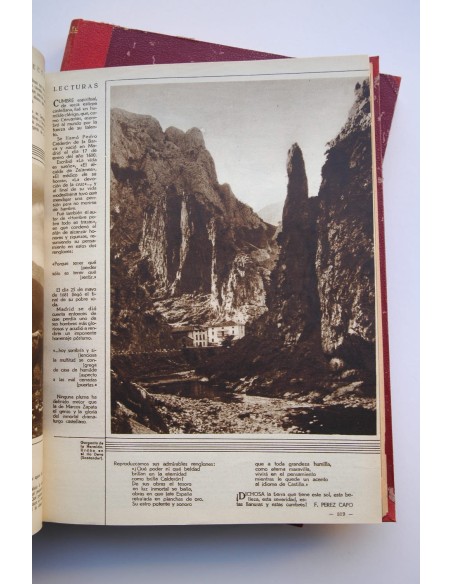 LECTURAS : revista de arte y literatura de El Hogar y La Moda  Nº 176- Nº 187, enero-diciembre 1936