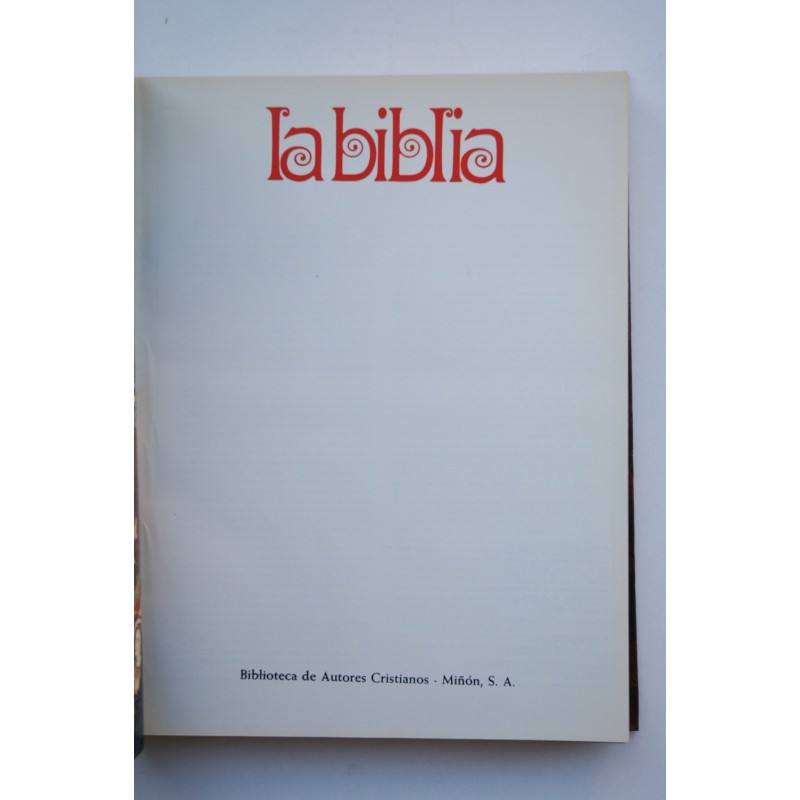 La Santa Biblia