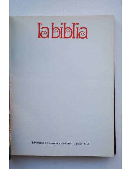 La Santa Biblia