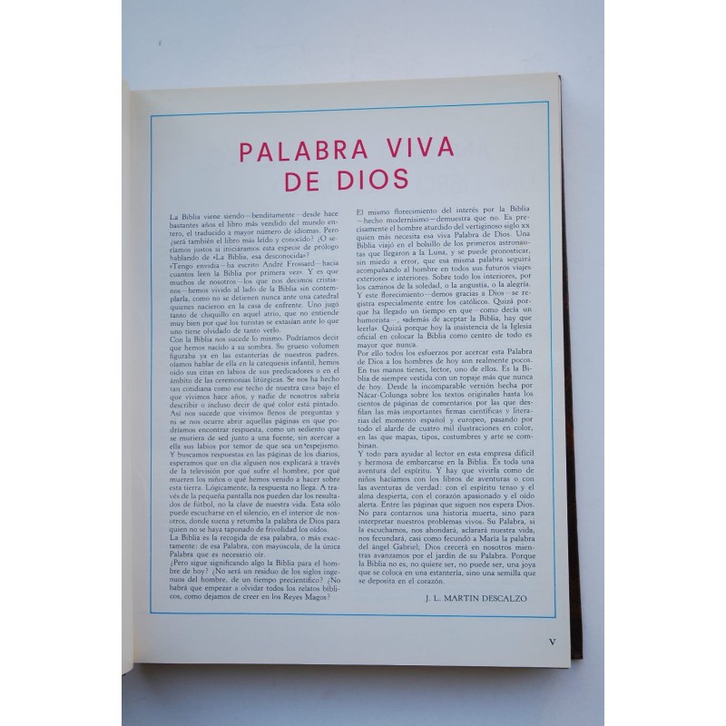 La Santa Biblia